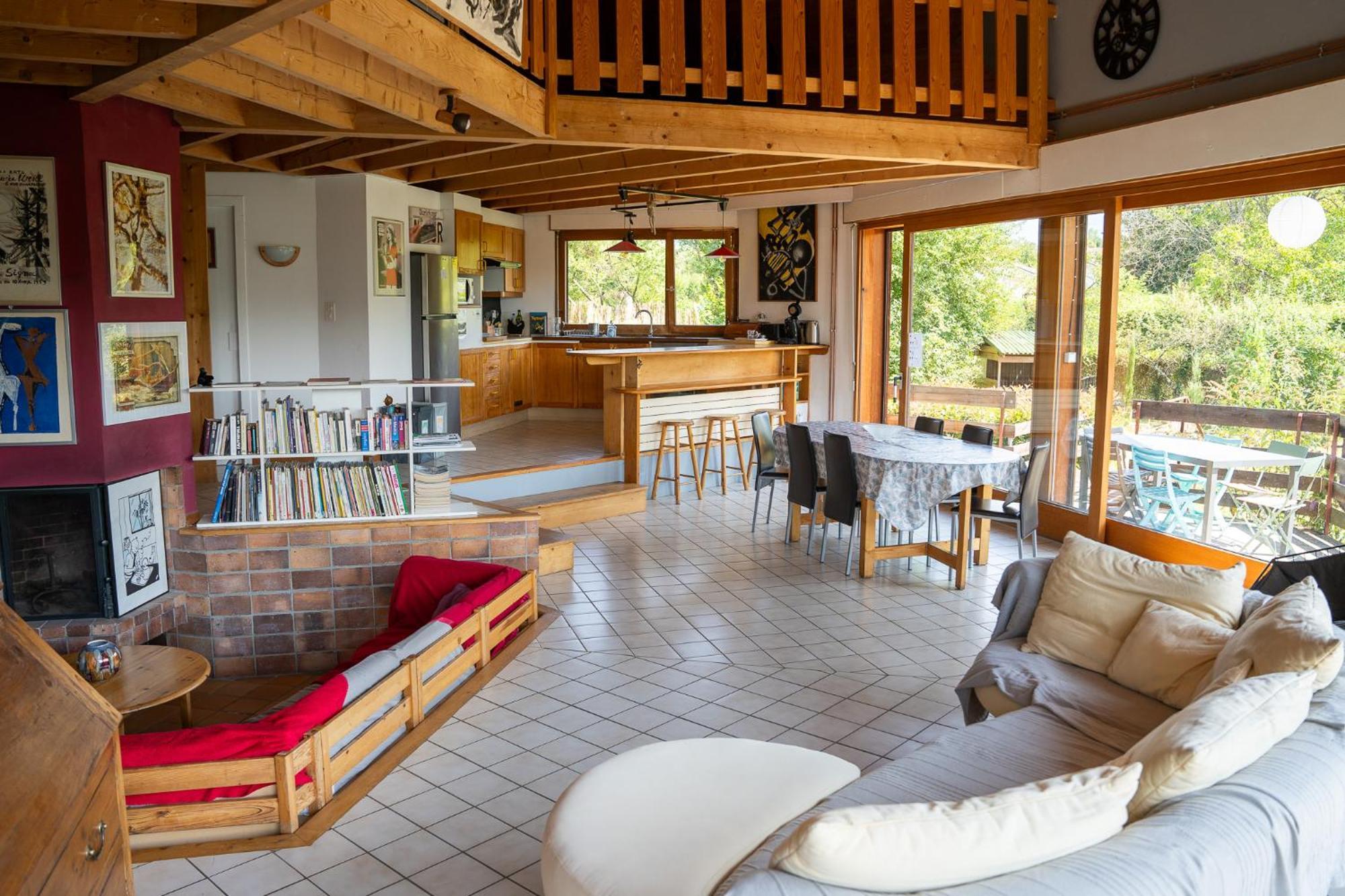 Le Grand Nid - Maison Alveole Bed And Books Сье Экстерьер фото